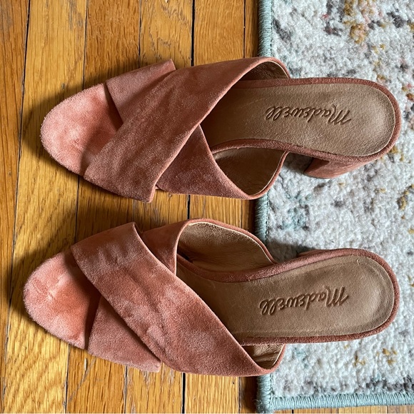 Madewell Shoes - Madewell suede heels